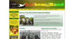 Desktop Screenshot of anthemband.com